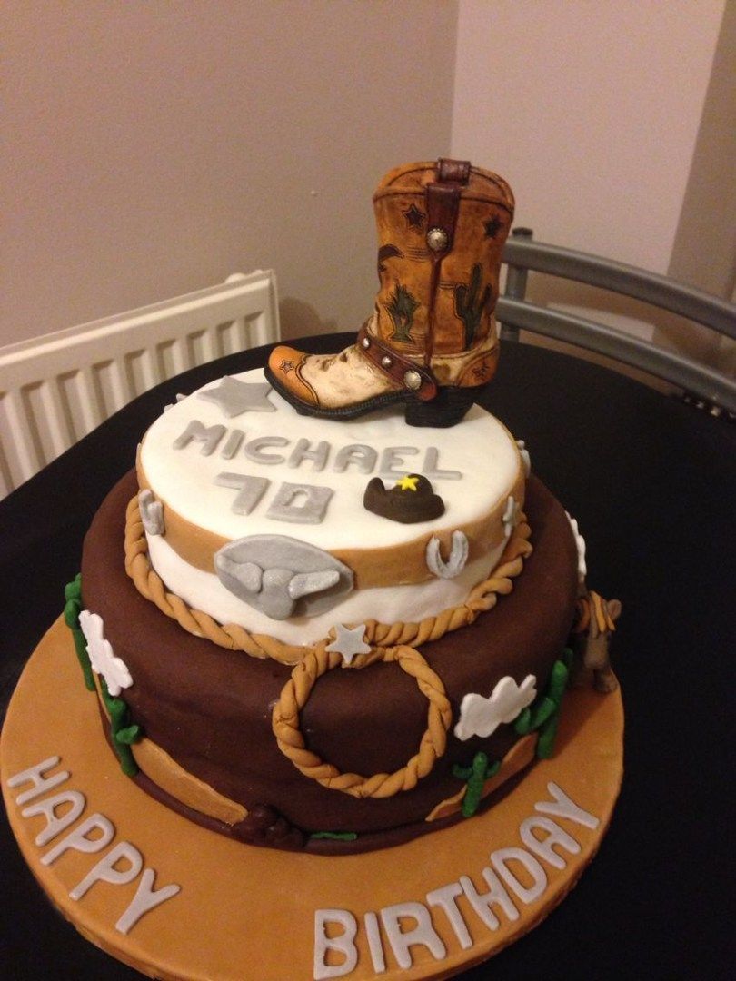 30+ Exclusive Image of Western Birthday Cakes -   6 western cake For Men ideas