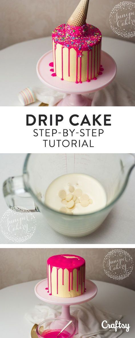 Go With the Flow: How to Make a Drip Cake -   7 drip cake Decoration ideas