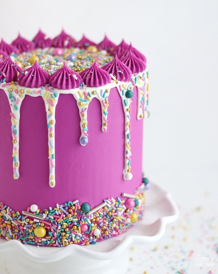 How To Create A Sprinkle Drip Cake -   7 drip cake Decoration ideas