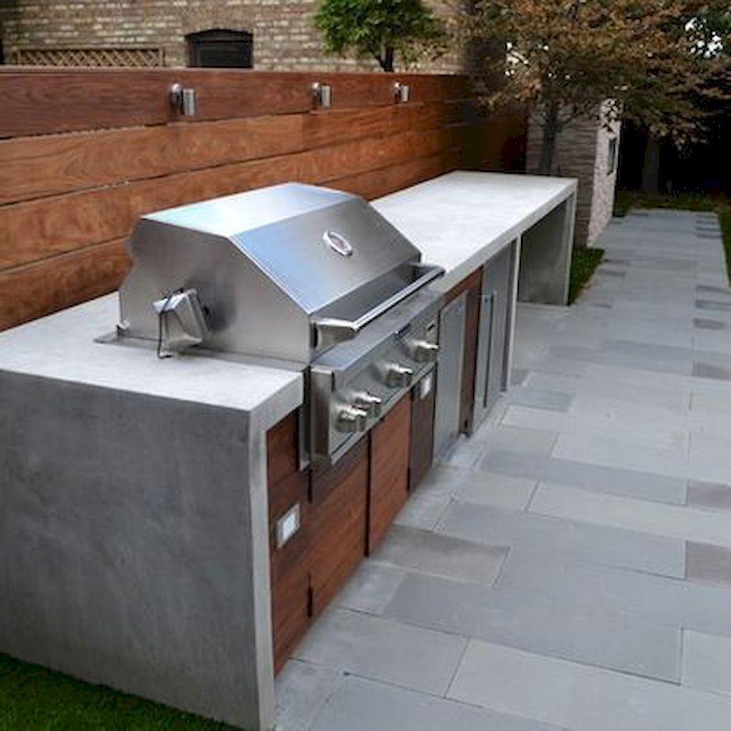 30+ Inspiring Outdoor Kitchen Ideas For Summer -   7 garden design Architecture outdoor kitchens ideas