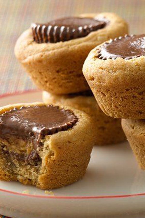 Peanut Butter Cookie Cups -   8 desserts Winter cups ideas