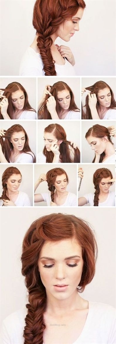 8 hairstyles Boho easy ideas