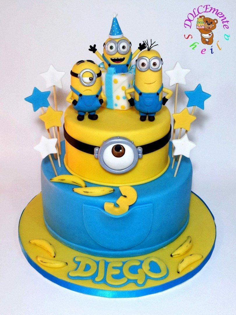 25+ Elegant Image of Minions Birthday Cakes -   9 cake For Kids minions ideas