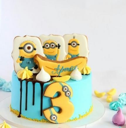 9 cake For Kids minions ideas