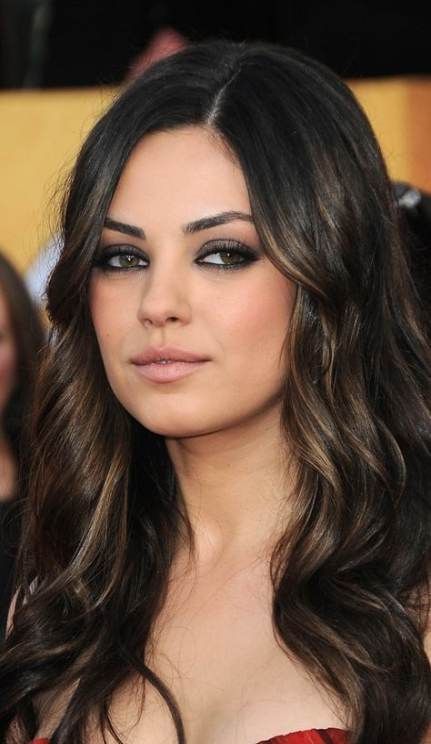 Hair Color Ideas For Brunettes With Grey Eyeshadows 57  Ideas -   9 hair Caramel eyeshadows ideas
