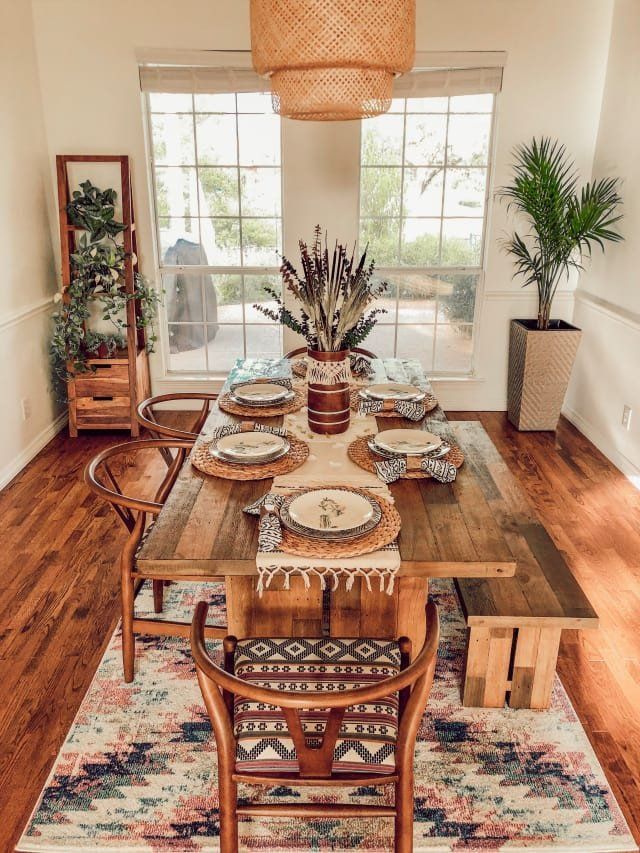 First-Time Home Buyers Make a Desert Boho Dallas House -   9 room decor Boho nooks ideas