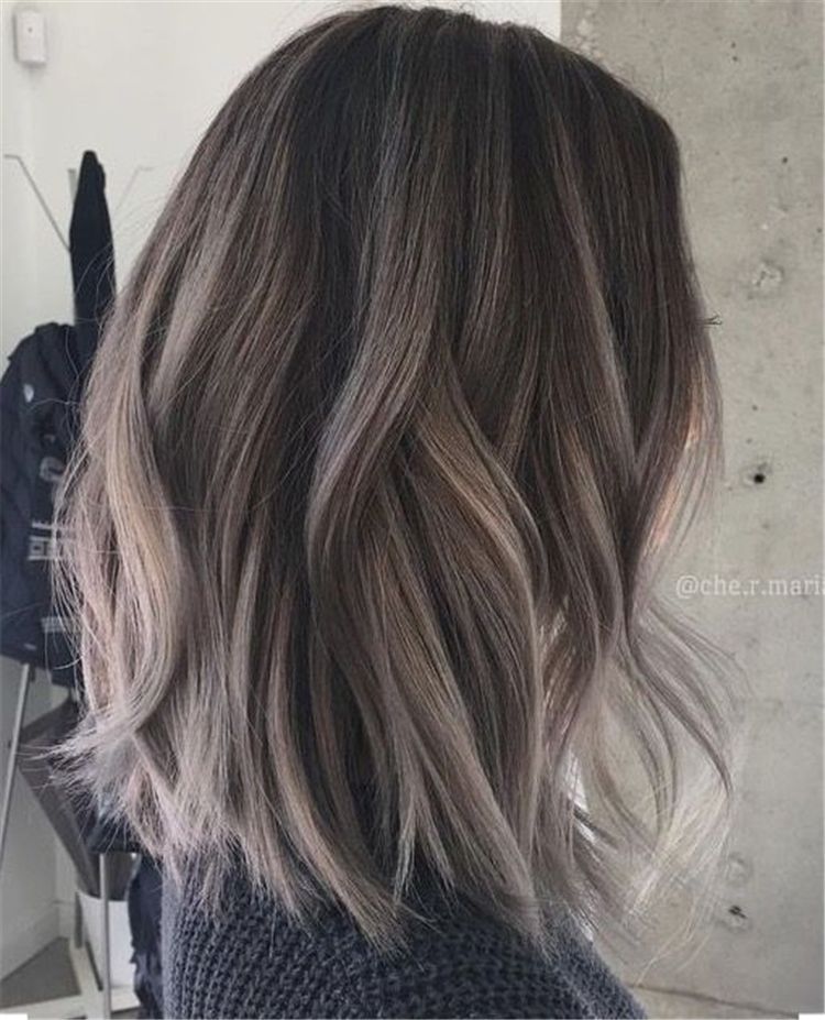 45 Stunning Ash Brown Hair Color Ideas For Summer - Page 13 of 45 -   10 hair Brunette ash ideas