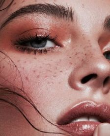 30+ Freckle Makeups To Make You Look Like Being Kissed By Sun -   10 makeup Tumblr inspiration ideas