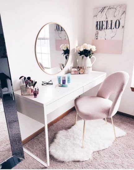 10 simple makeup Vanity ideas