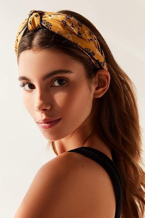 Top Knot Headband -   11 bandeau hairstyles Headband ideas