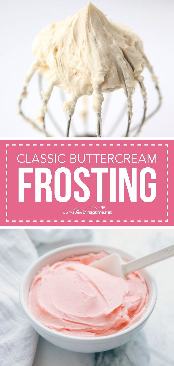 Classic Buttercream Frosting -   11 cup cake Frosting ideas