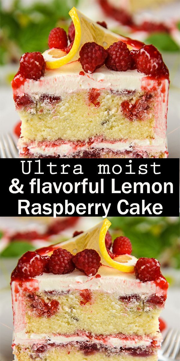 Lemon Raspberry Cake -   11 desserts Lemon raspberry ideas