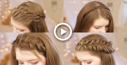 11 hairstyles For School headbands ideas