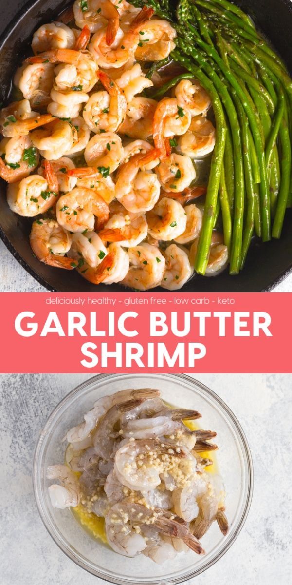 Keto Garlic Butter Shrimp Recipe -   11 healthy recipes Shrimp seafood ideas