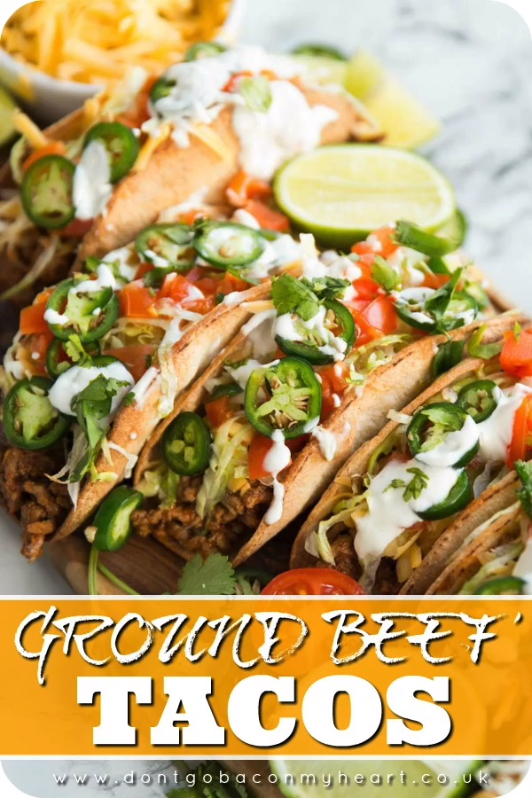 Ground Beef Tacos -   11 healthy recipes Wraps ground beef ideas