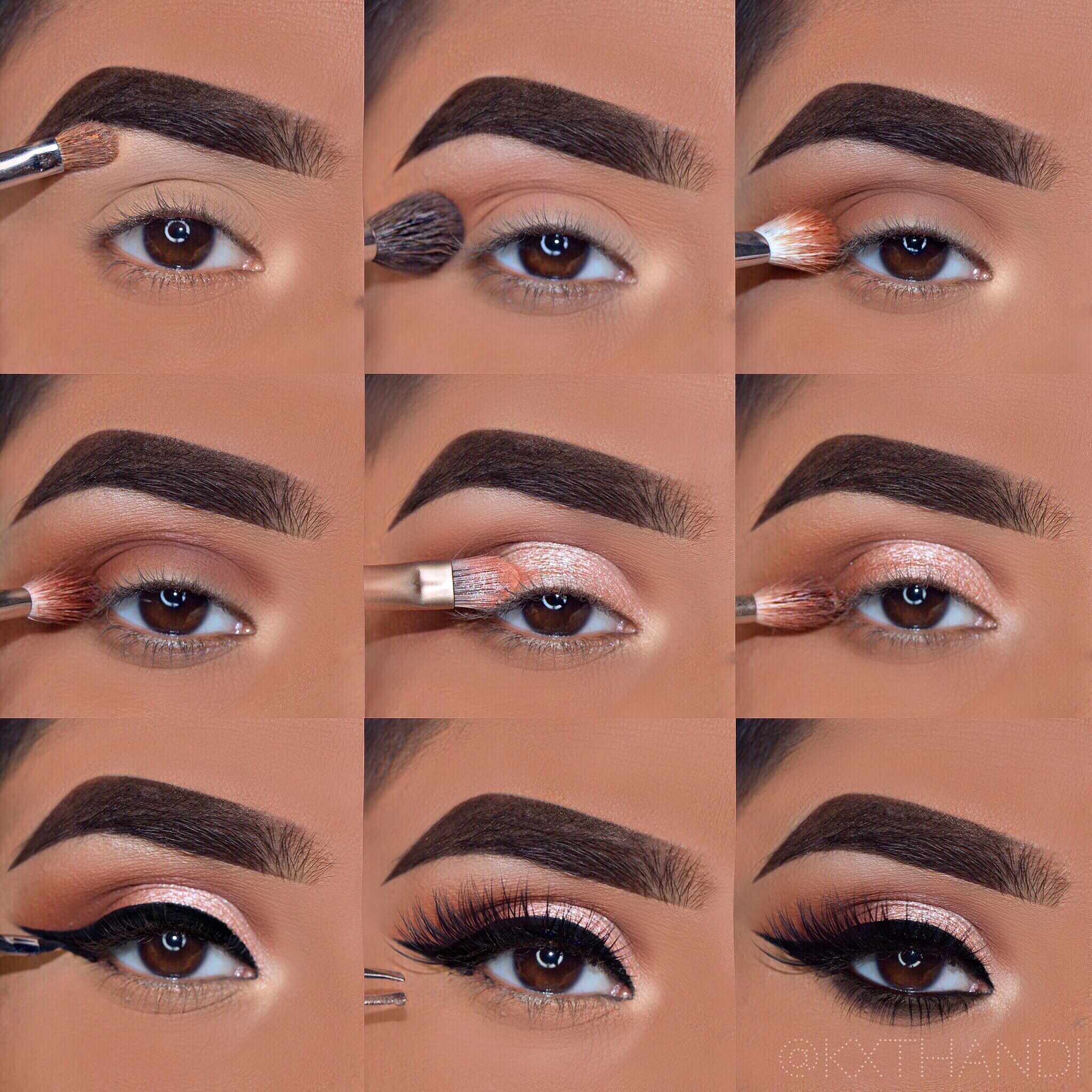 11 makeup Glam step by step ideas