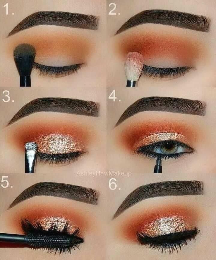 11 makeup Glam step by step ideas