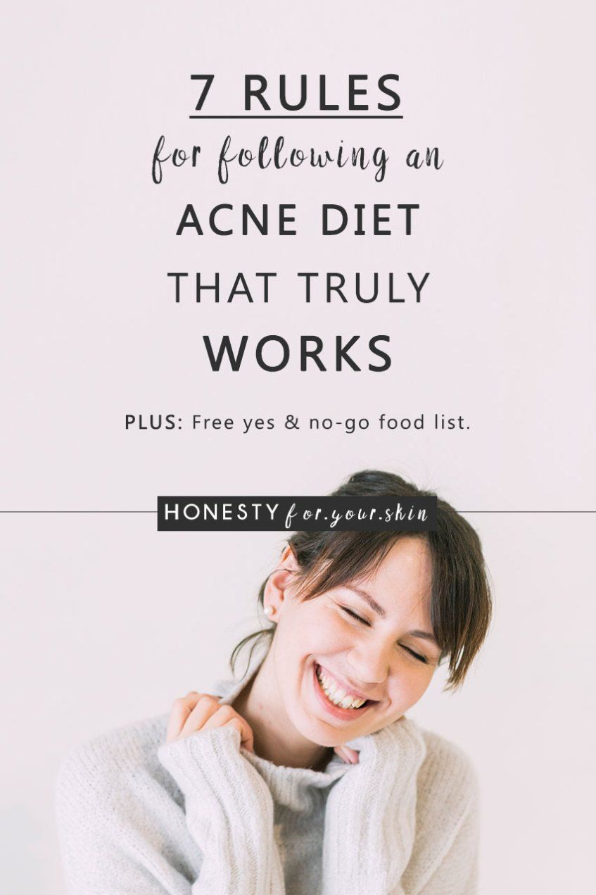 11 skin care Acne diet ideas