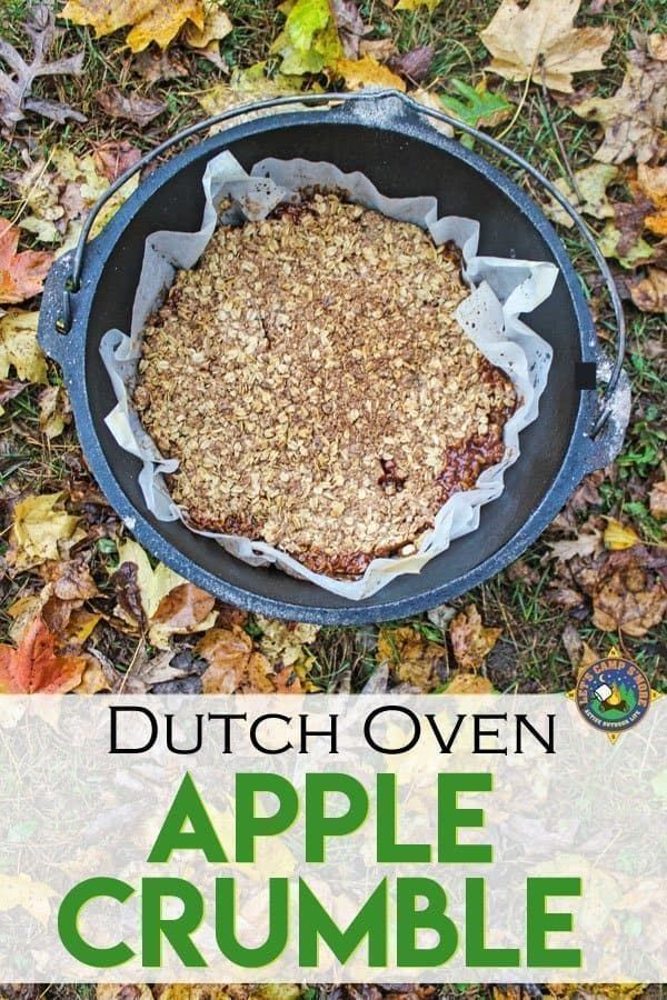 Dutch Oven Apple Crumble -   12 desserts Fun ovens ideas