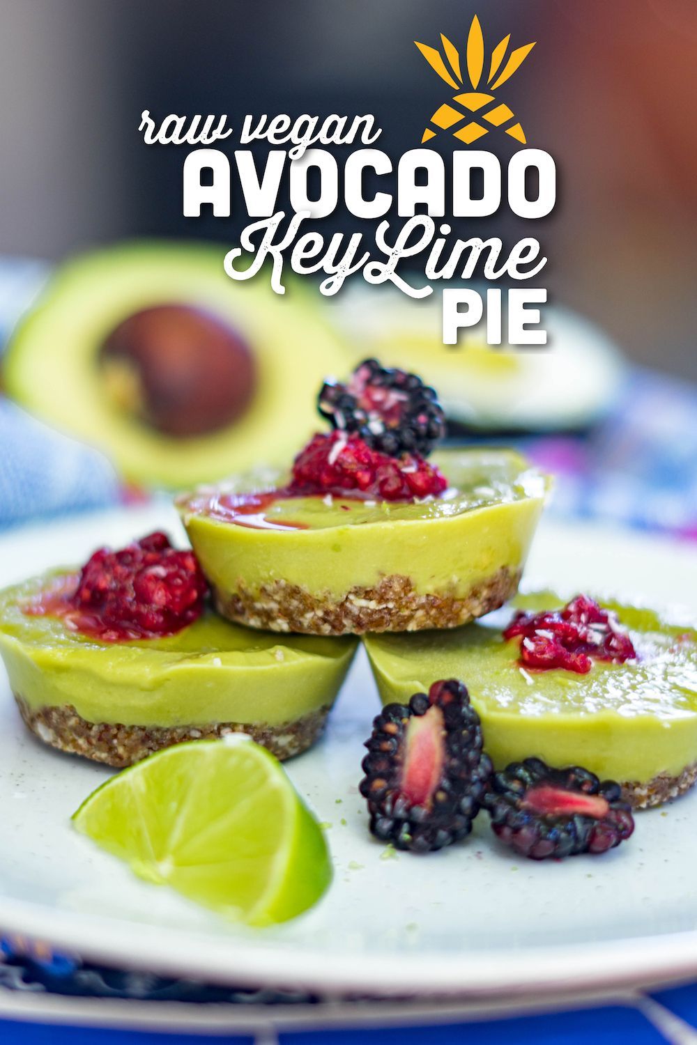 Avocado Key Lime Pie -   12 desserts raw vegan ideas