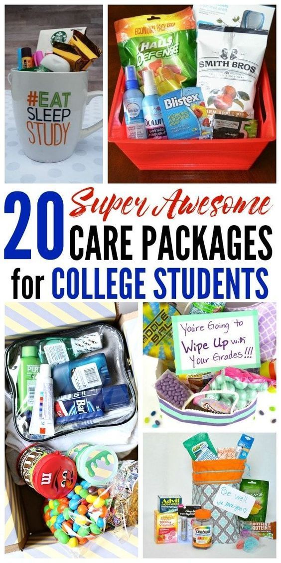 Care Package Ideas for College Students -   12 diy projects For College survival kits ideas