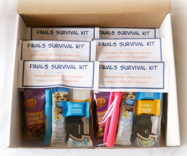 12 diy projects For College survival kits ideas