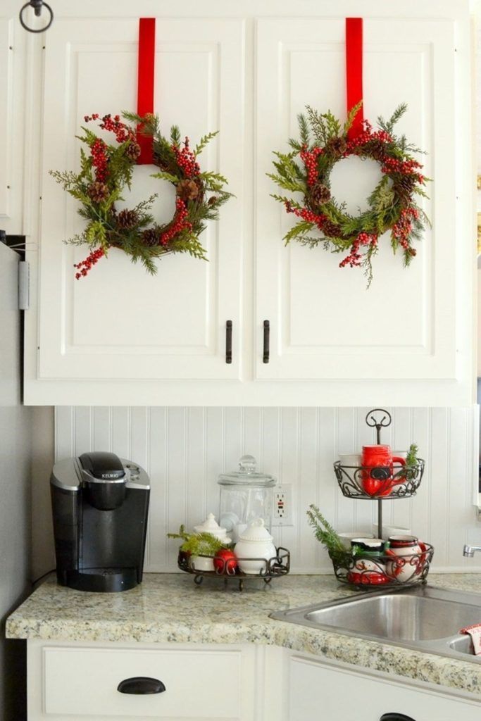 60 Christmas Kitchen Decor ideas that will make your kitchen look Christmas -ready -   12 holiday Decorations kitchen ideas