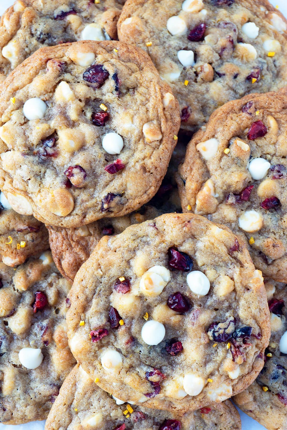 White Chocolate Cranberry Cookies -   12 holiday Mood white chocolate ideas