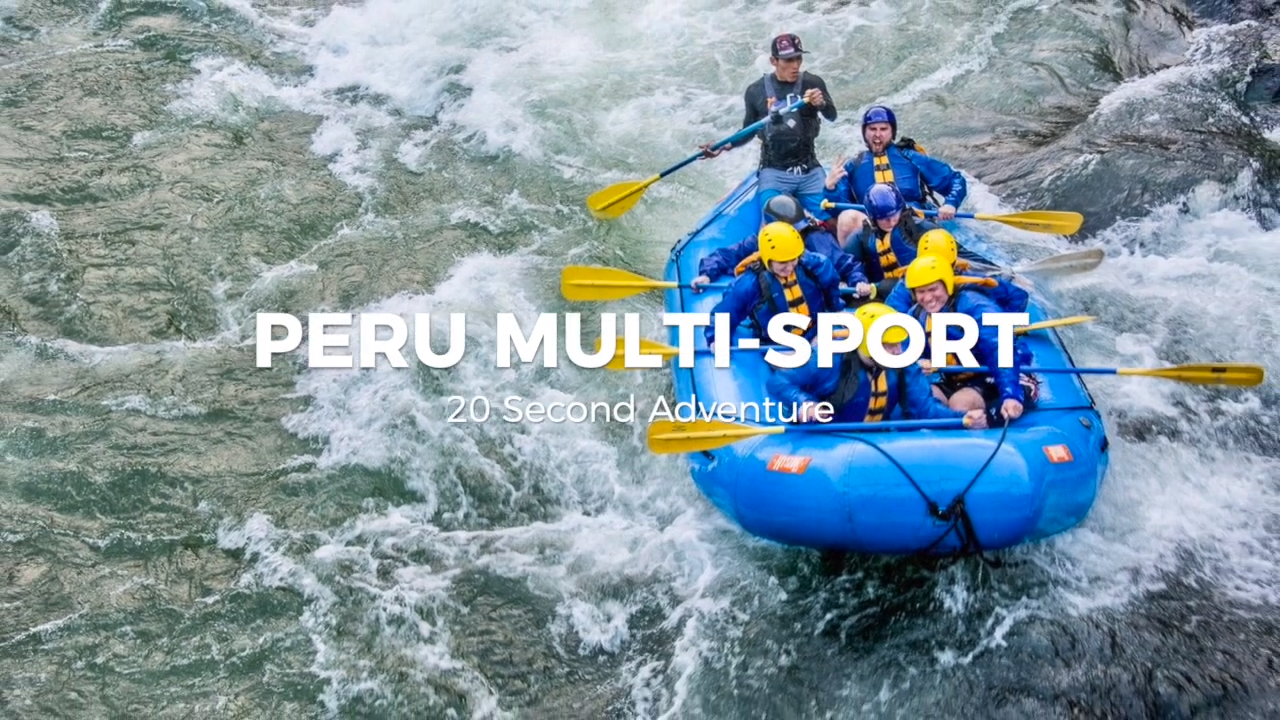 Peru Multi-Sport -   12 holiday Packing 7 days ideas