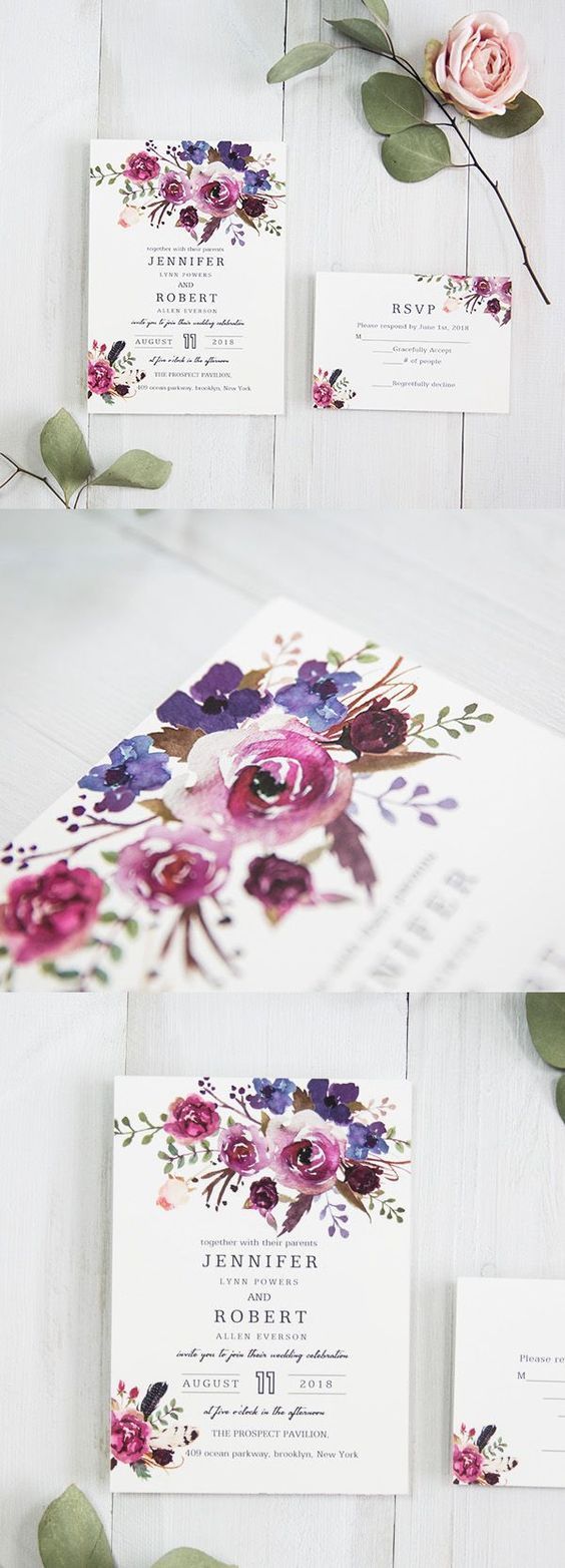 12 wedding Card flower ideas