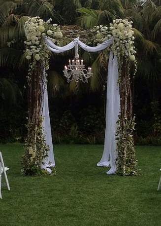29+ Ideas wedding ceremony forest chandeliers for 2019 -   12 wedding Forest backdrop ideas