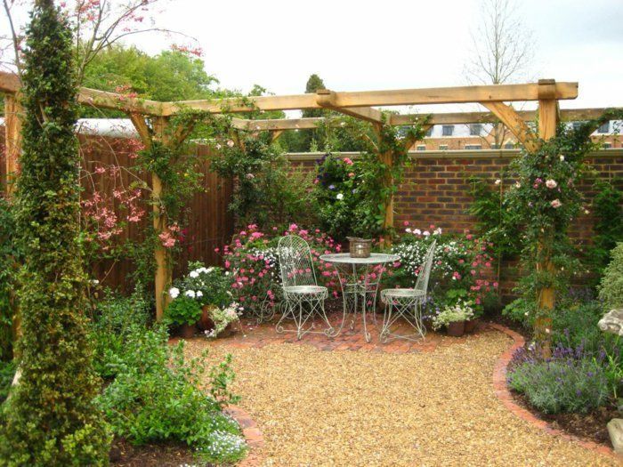 Garden with pergola – 50 ideas for your summery garden design -   13 garden design Pergola canopies ideas