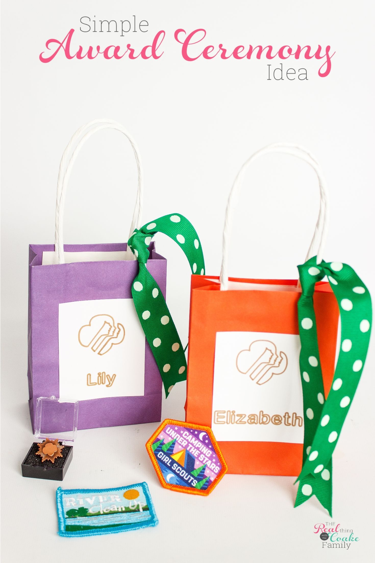 Easy to Make Award Ceremony Badge Presentation Bags -   13 girl scout holiday Crafts ideas