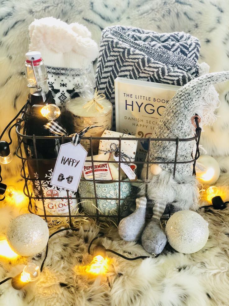 A Hygge Gift Basket That'll Make Someone Snuggly this Winter -   13 holiday Gifts photography ideas