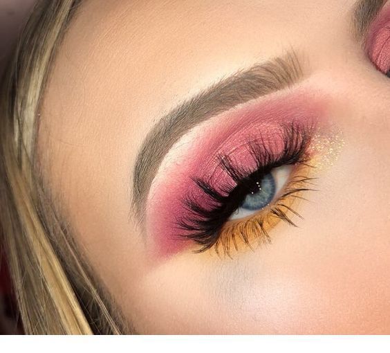 Cute pink eye makeup -   13 makeup Face pink ideas