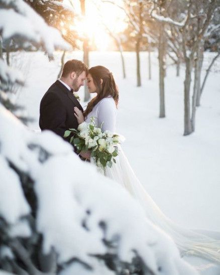 13 wedding Winter photography ideas