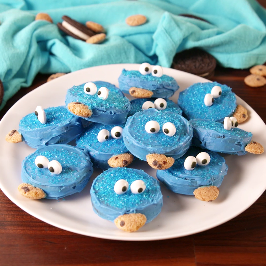 Cookie Monster Oreos -   14 cake Beautiful kids ideas
