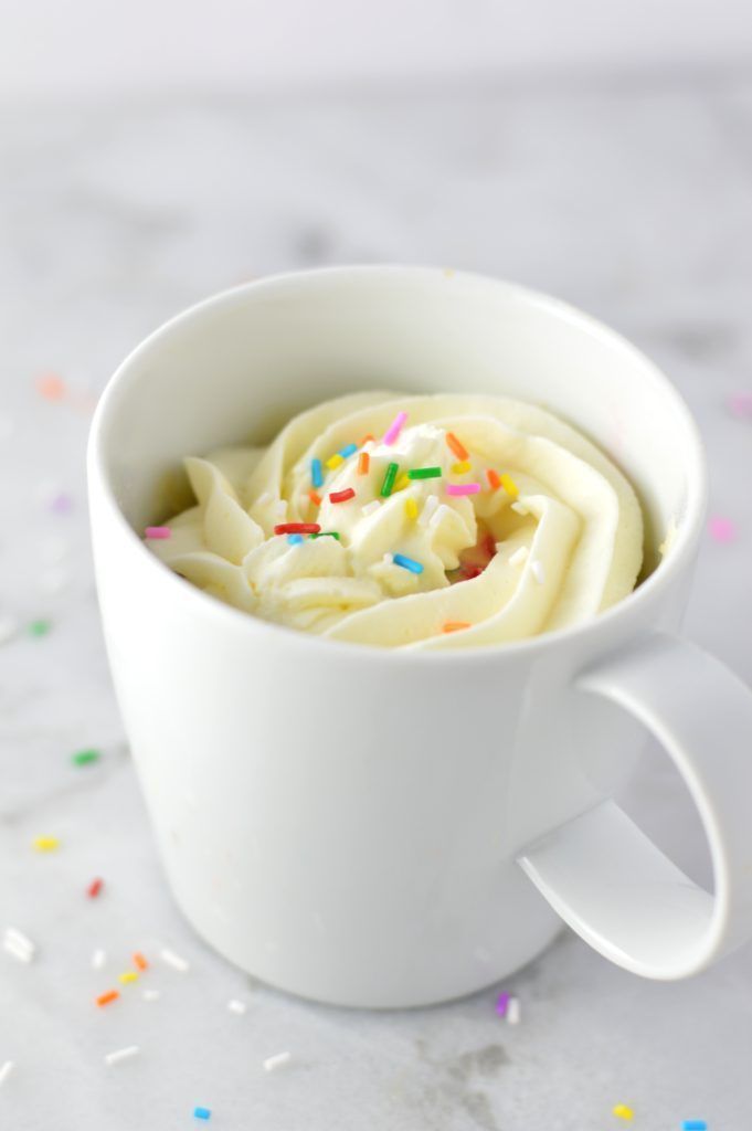 Easy Funfetti Mug Cake Recipe -   14 cake Mug tasty ideas