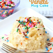 Easy Vanilla Mug Cake -   14 cake Mug tasty ideas