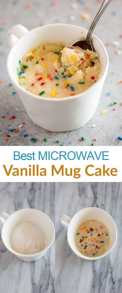 Vanilla Mug Cake -   14 cake Mug tasty ideas