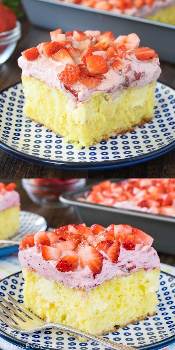 14 cake Strawberry cool whip ideas