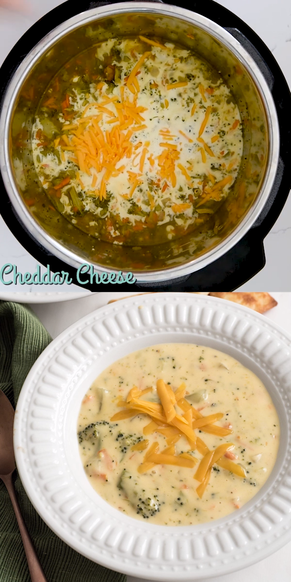 The Best Instant Pot Broccoli and Cheese Soup -   14 diet Soup cheese ideas