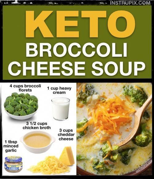 Low Carb Broccoli Cheese Soup (7 Easy Keto Soup Recipes) -   14 diet Soup cheese ideas