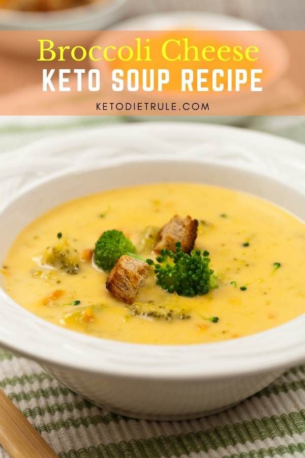 The Best Broccoli Cheese Soup (Keto) -   14 diet Soup cheese ideas