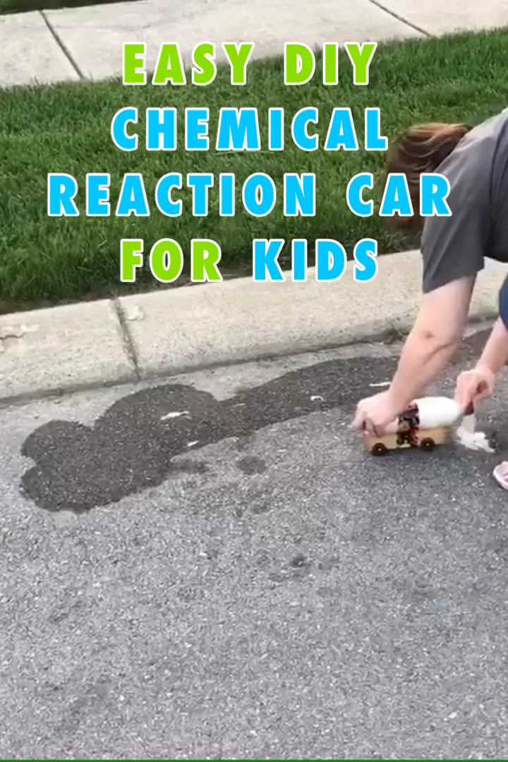 Easy and Fun DIY Chemical Reaction Car for Kids -   14 diy projects To Try baking soda ideas