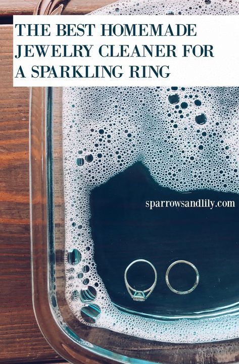 The Best Homemade Jewelry Cleaner for a Sparkling Ring -   14 diy projects To Try baking soda ideas