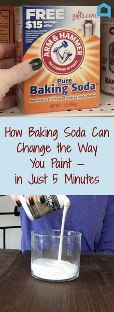 DIY Chalk Paint Recipe -   14 diy projects To Try baking soda ideas