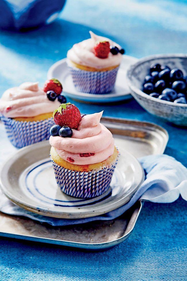 54 Divine Easter Desserts -   15 desserts Strawberry blueberry ideas