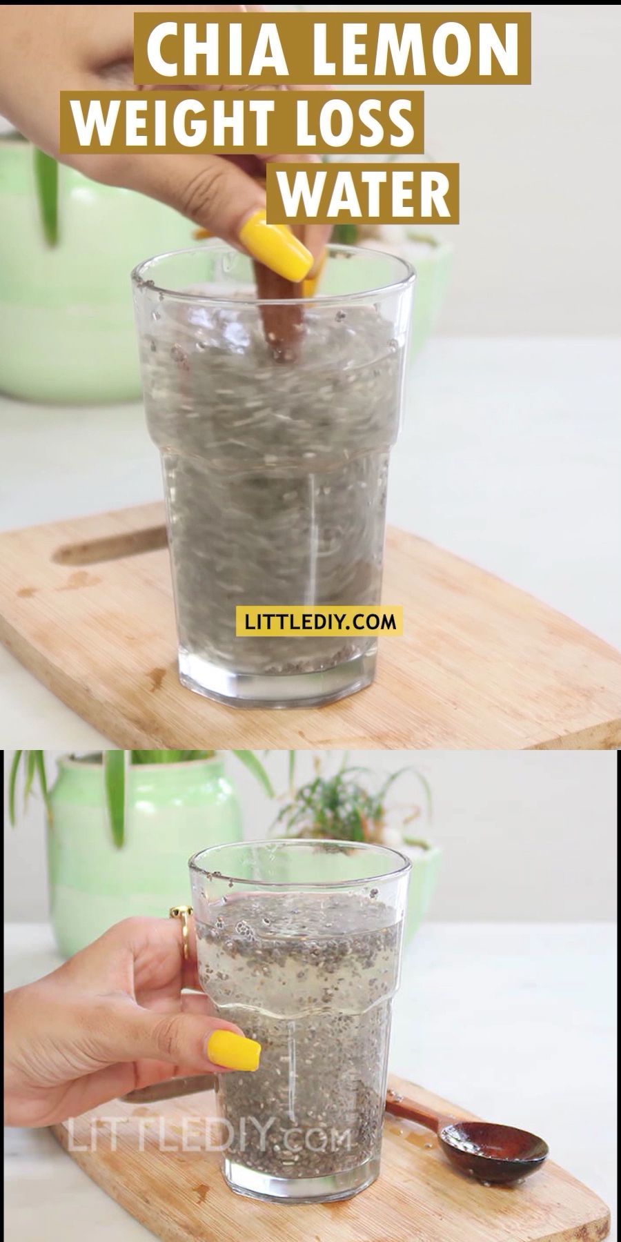 Chia water for weight loss - little diy -   15 diet weight loss drinks ideas