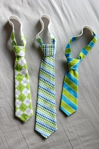 15 DIY Clothes For Boys tie pattern ideas